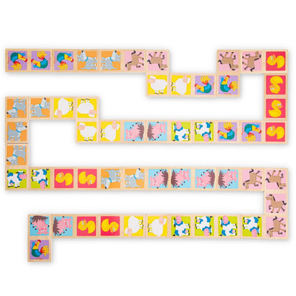 Domino Game Animals