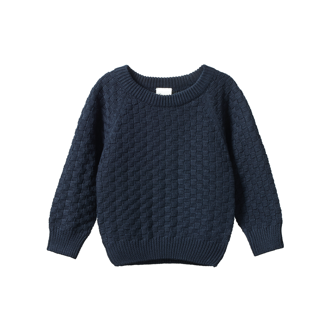 Billy Jumper Navy Basket Knit