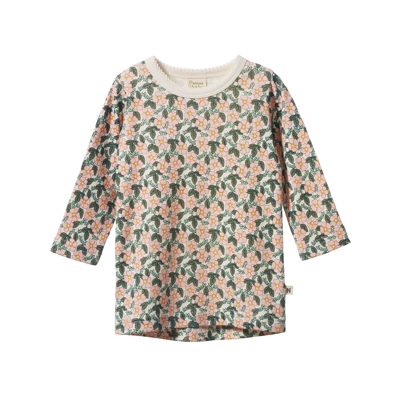 Cloud Tee L/S Garland Print