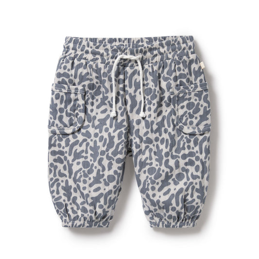 Blue Coral Organic Crinkle Pant