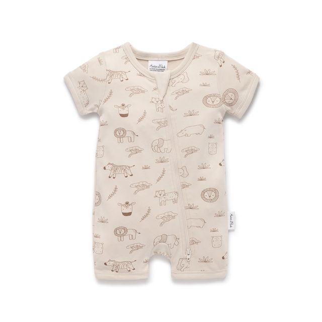 Safari Adventure Zip Romper