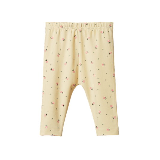 Leggings Posey Blossom Lemonade Print