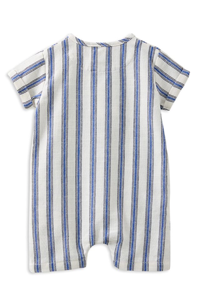 Stripe Linen Romper