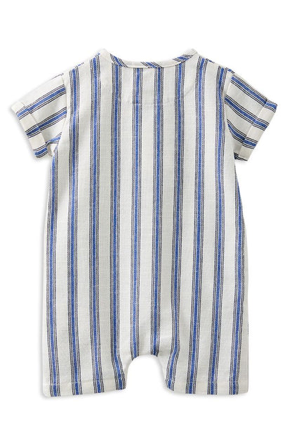 Stripe Linen Romper