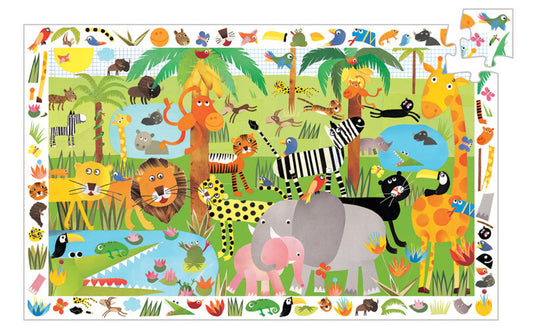 Djeco Jungle 35pc Observation Puzzle.