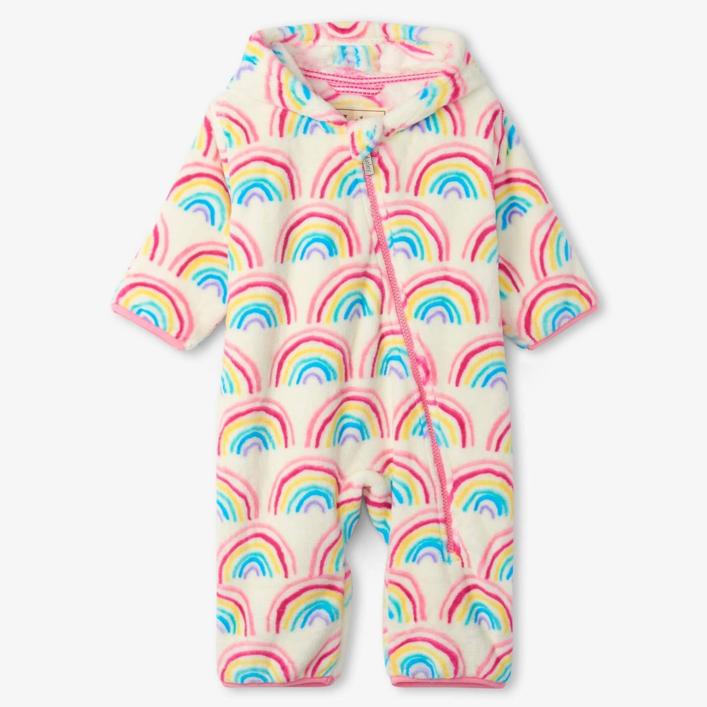Pretty Rainbows Fleece Baby Bundler