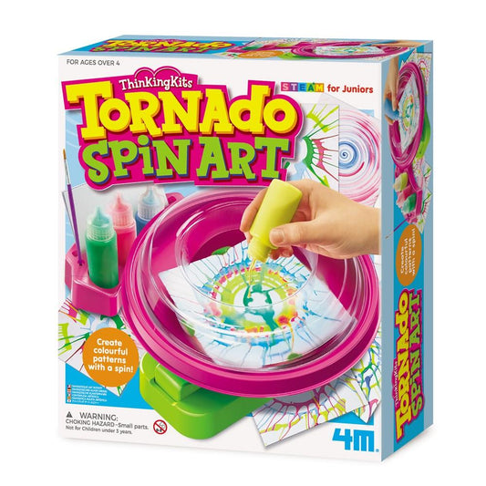 4m Tornado Spin Art.