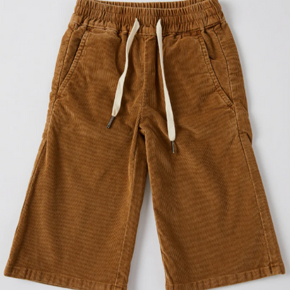 Hailey Cord Wide Leg Pant Tan