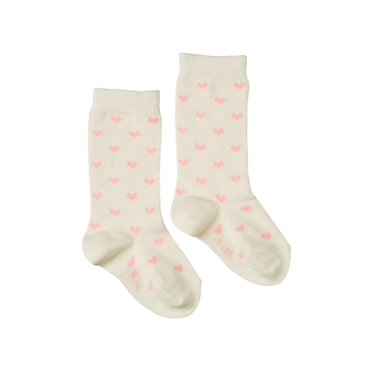 Organic Cotton Socks Hearts