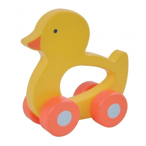 Wooden Wheelie Duck Toyslink.