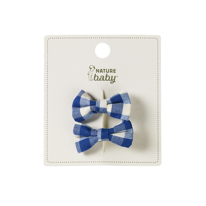 Nature Baby Small Bow Hair Clips