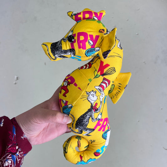 Handmade Plush Toy Seahorse