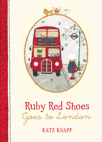 Ruby Red Shoes Goes to London.