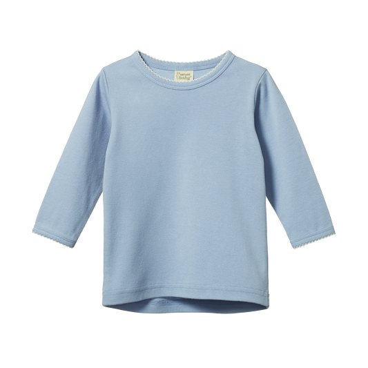 Long Sleeve Cloud Tee Dusky