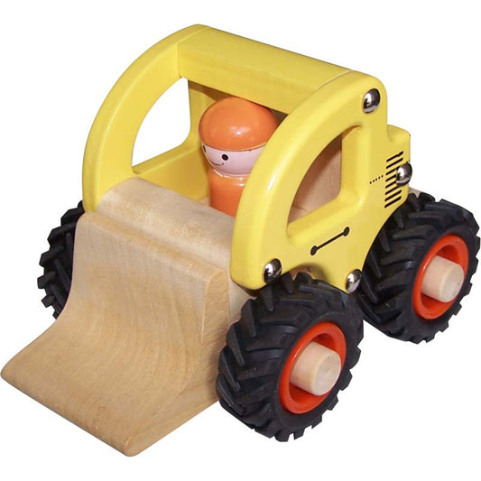 Wooden Bulldozer Toyslink.