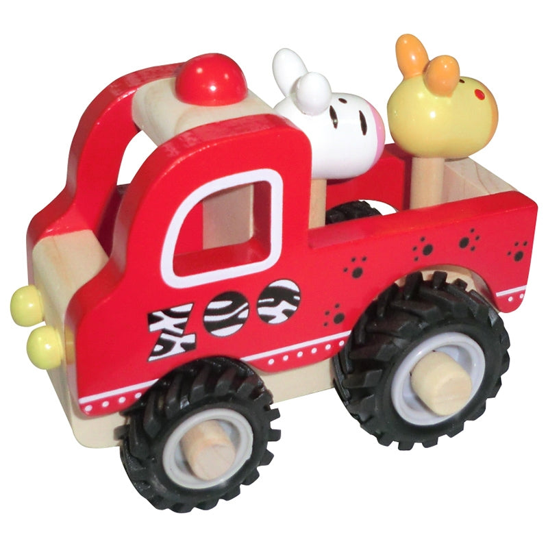 Wooden Zoo Truck Toyslink.