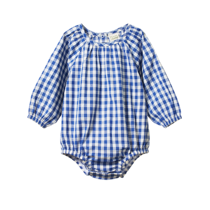 Meadow Bodysuit Gingham Nature Baby