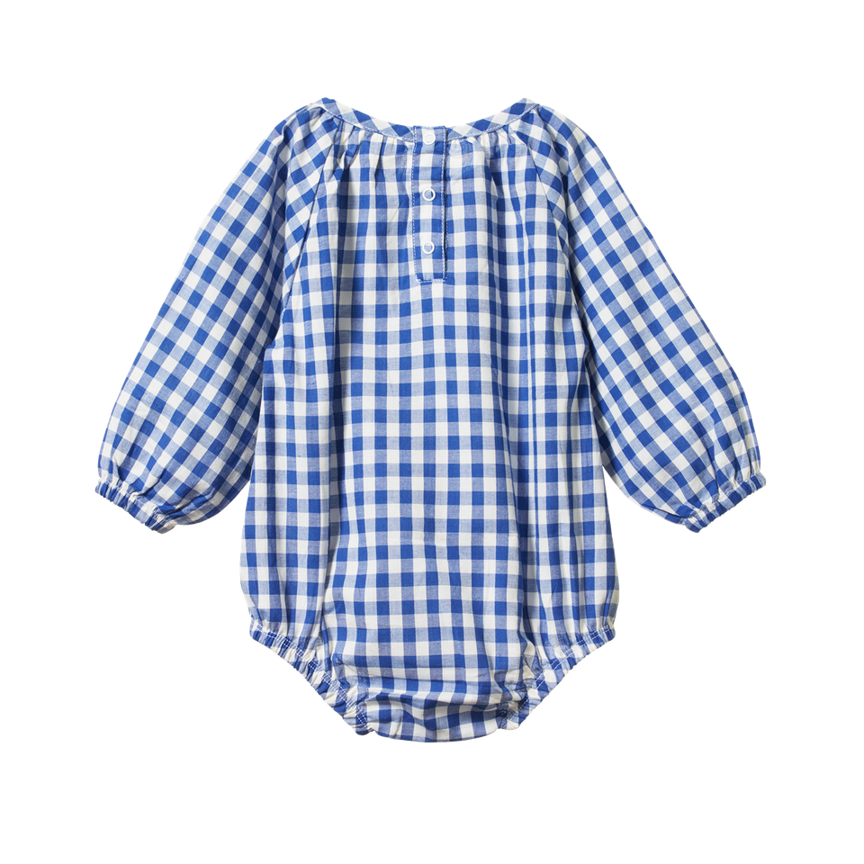 Meadow Bodysuit Gingham Nature Baby